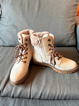 Botines DeiTex Beige Mujer