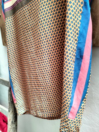 Canotta stile foulard