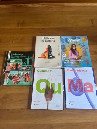 Libros 2 Bachillerato Científico Tecnológico