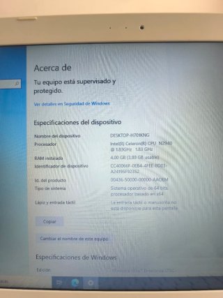 Portátil ASUS Blanco