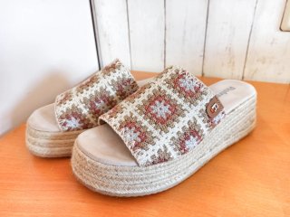 Sandalias de plataforma Refresh Crochet Multicolor