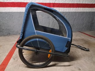 Remolque de bicicleta para niños