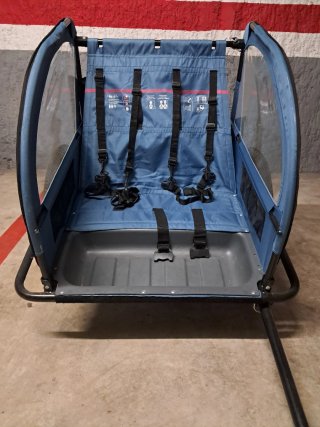 Remolque de bicicleta para niños