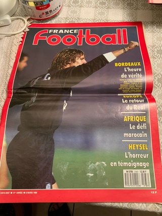 France Football 8 Marzo 1988