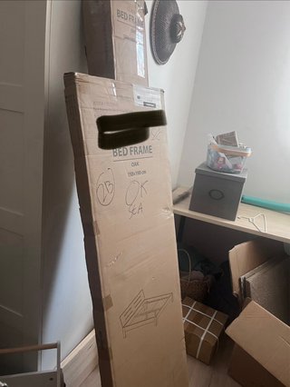 Estructura cama 150cm madera NUEVA