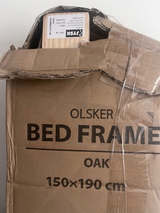 Estructura cama 150cm madera NUEVA