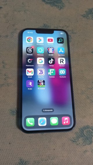 iPhone Apple Azul