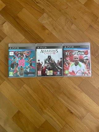 Giochi PS3: Assassin's Creed II, TopSpin 4, London
