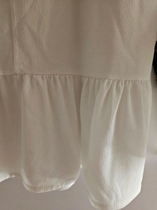 Set completo camicia con peplo e giacca Daino