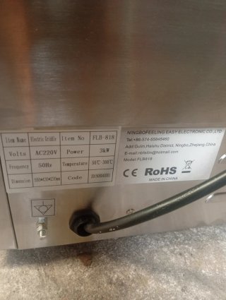 Plancha Eléctrica Profesional