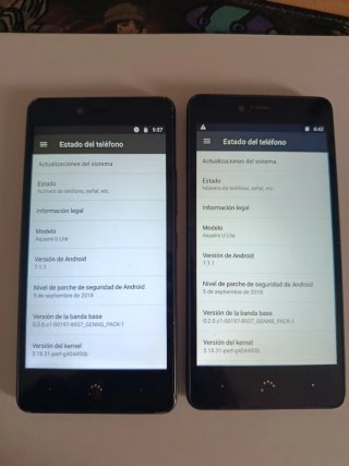 BQ Aquaris Lite Negro, precio por los 2