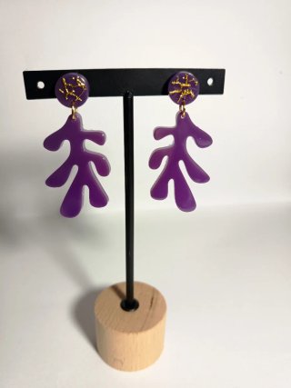 Pendientes Naranja y Turquesa