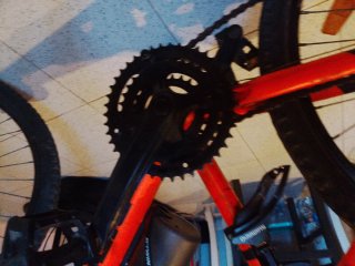 Bicicleta naranja