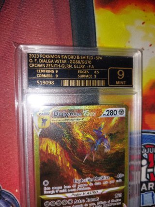 Dialga Origen VSTAR cenit supremo gradeada español
