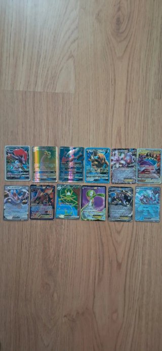 Lote de cartas Pokémon EX y GX