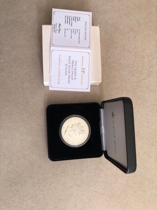 Moneda Plata Sterling 925 - solo 499 unidades