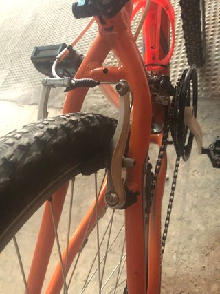 Bici WolfBike Niños Naranja y Azul