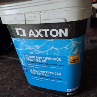 Cloro Multifunción Axton Tabletas SB