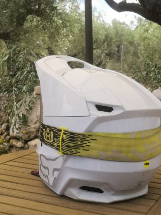 Casco Moto Fox ST-1977 Talla L. Gafas husqvarna