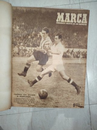 Tomo tapa dura , revistas marca 1947.
