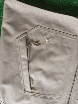 Nuevo Chaleco Jordan Nike Talla M Beige