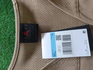 Nuevo Chaleco Jordan Nike Talla M Beige