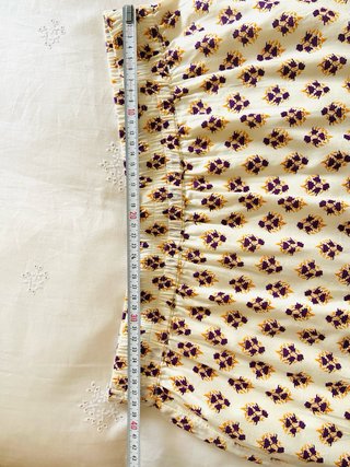 PRECIOSA FALDA LARGA ESTAMPADA