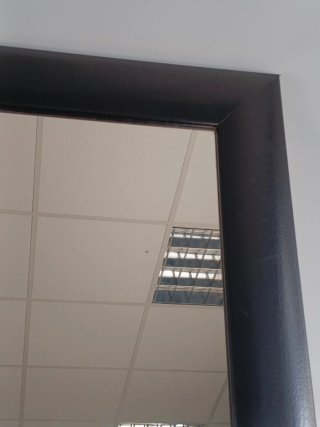 Espejo Negro Grande 75x150cm