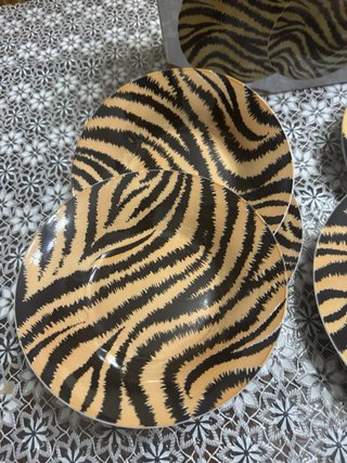 Set 12 piatti Porcellana DGBAVARIA Safari Glam
