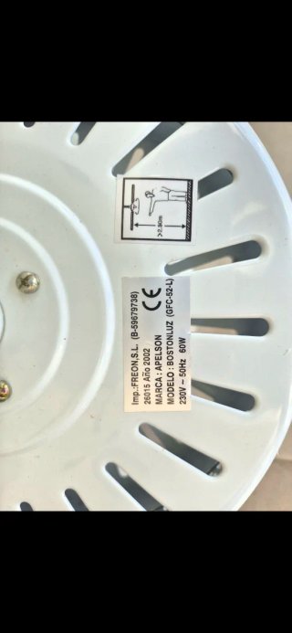 2 Ventiladores de Techo Blancos