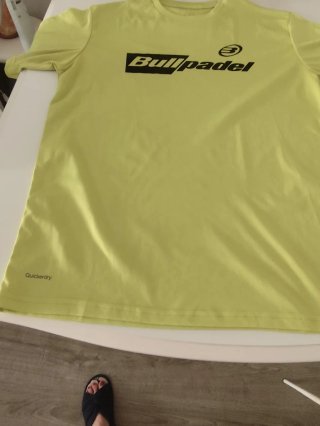 Camiseta técnica Padel Spain verde oliva