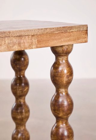 Consola Sklum Madera de mango oscuro