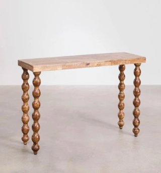 Consola Sklum Madera de mango oscuro