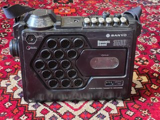 Radio Cassette Sanyo Dynamic Sound 3500 Vintage