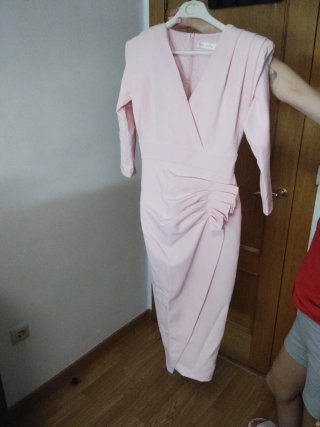 Vestido rosa comunión nuevo