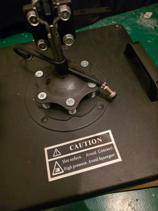 Prensa Térmica para Camisetas (Solo Plancha)