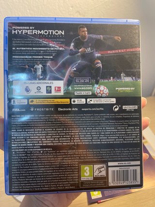 Videojuego playstation 5 Fifa 22