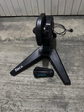 Rodillo Tacx inteligente con carrete montado de 11