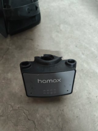 Silla Portabebés Hamax Smiley Roja