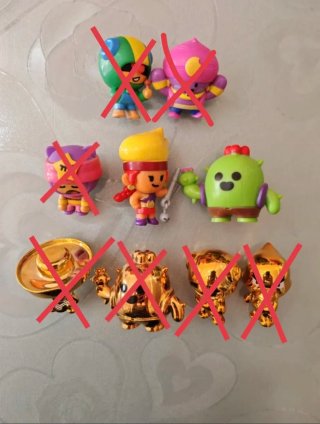 Set 2 Figure Brawl Stars