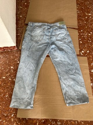 Pantalón vaquero C&A roto azul