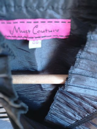 Blusón Must Couture Negro
