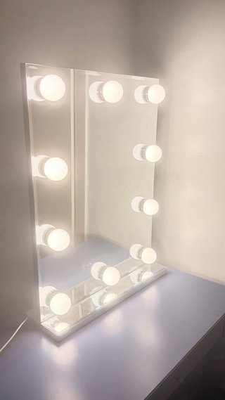 Espejo Tocador con Luces LED 3 Tonos