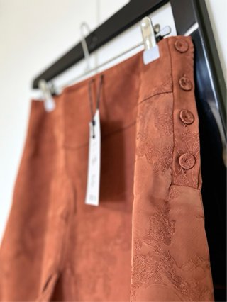 Pantalón Zara Balloon Estampado