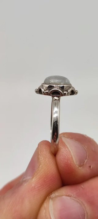 Anillo Plata Piedra Luna