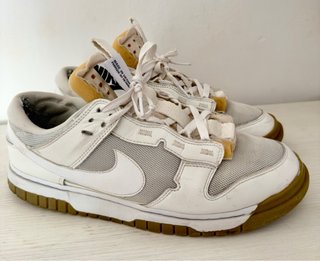 Nike Dunk Low Jumbo Blancas Marrones