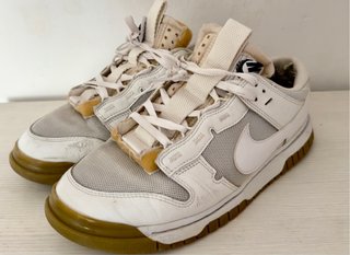Nike Dunk Low Jumbo Blancas Marrones