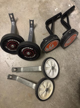 Ruedines para bicicleta infantiles