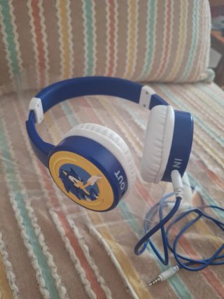 Auriculares Sonic infantil. A estrenar!