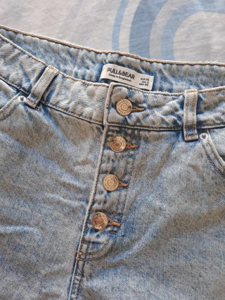 Shorts vaqueros Bershka mujer talla 36